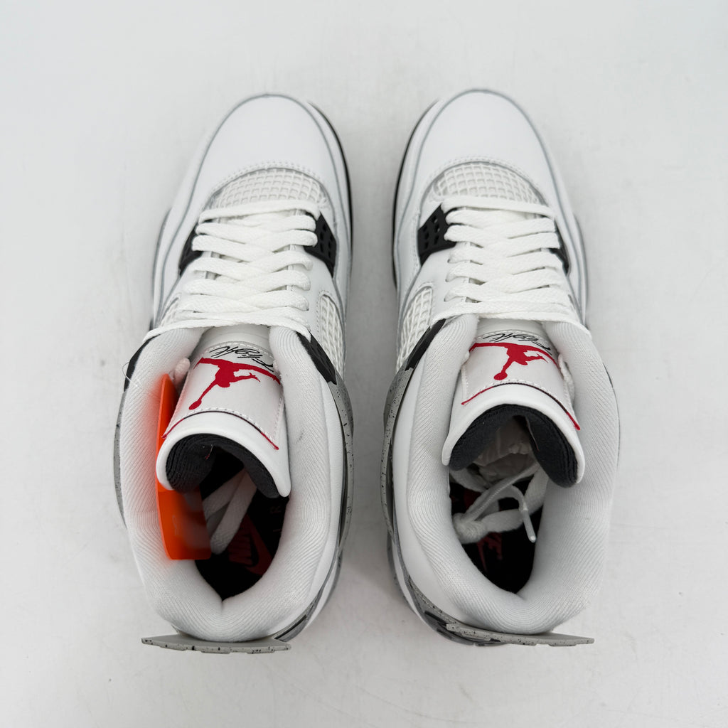 Air Jordan 4 Retro "White Cement" 2025 New Size 9