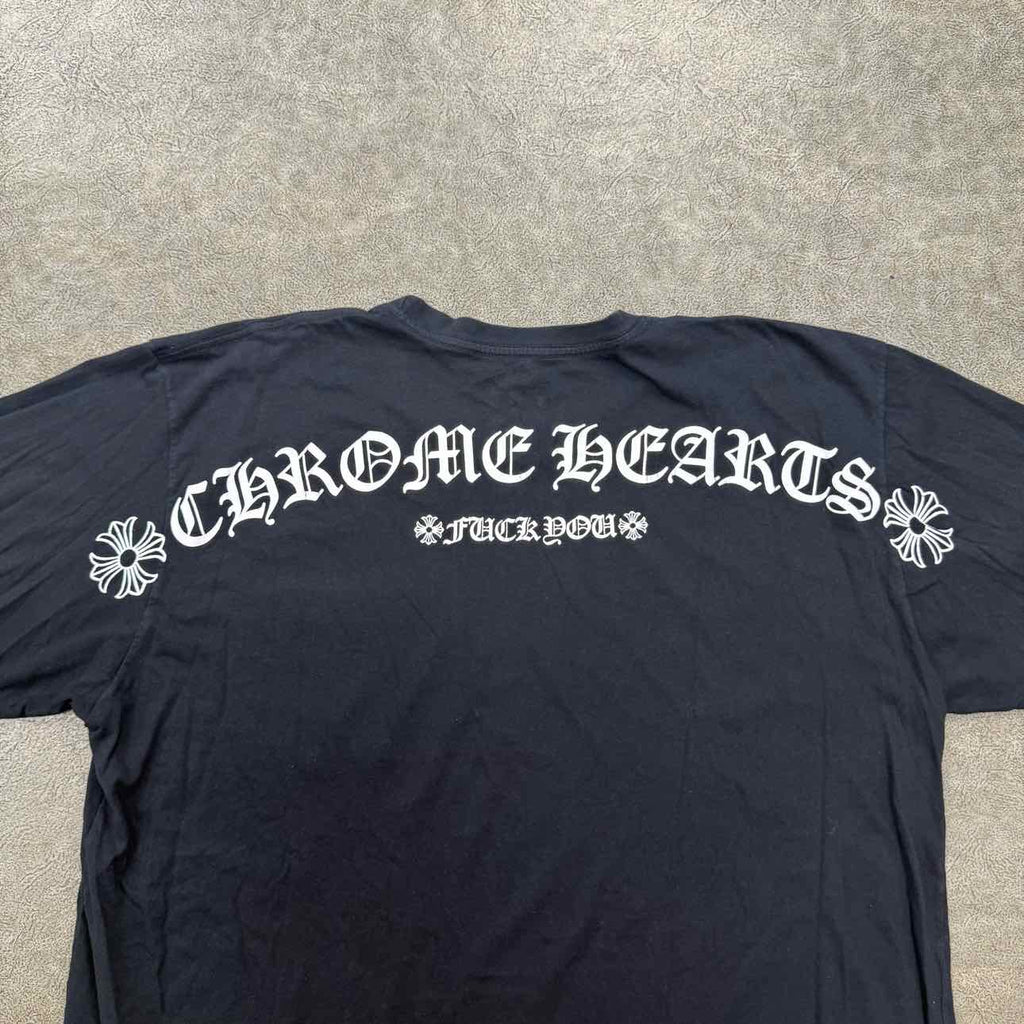 Chrome Hearts Long Sleeve "ARC LOGO" Black Used Size 2XL