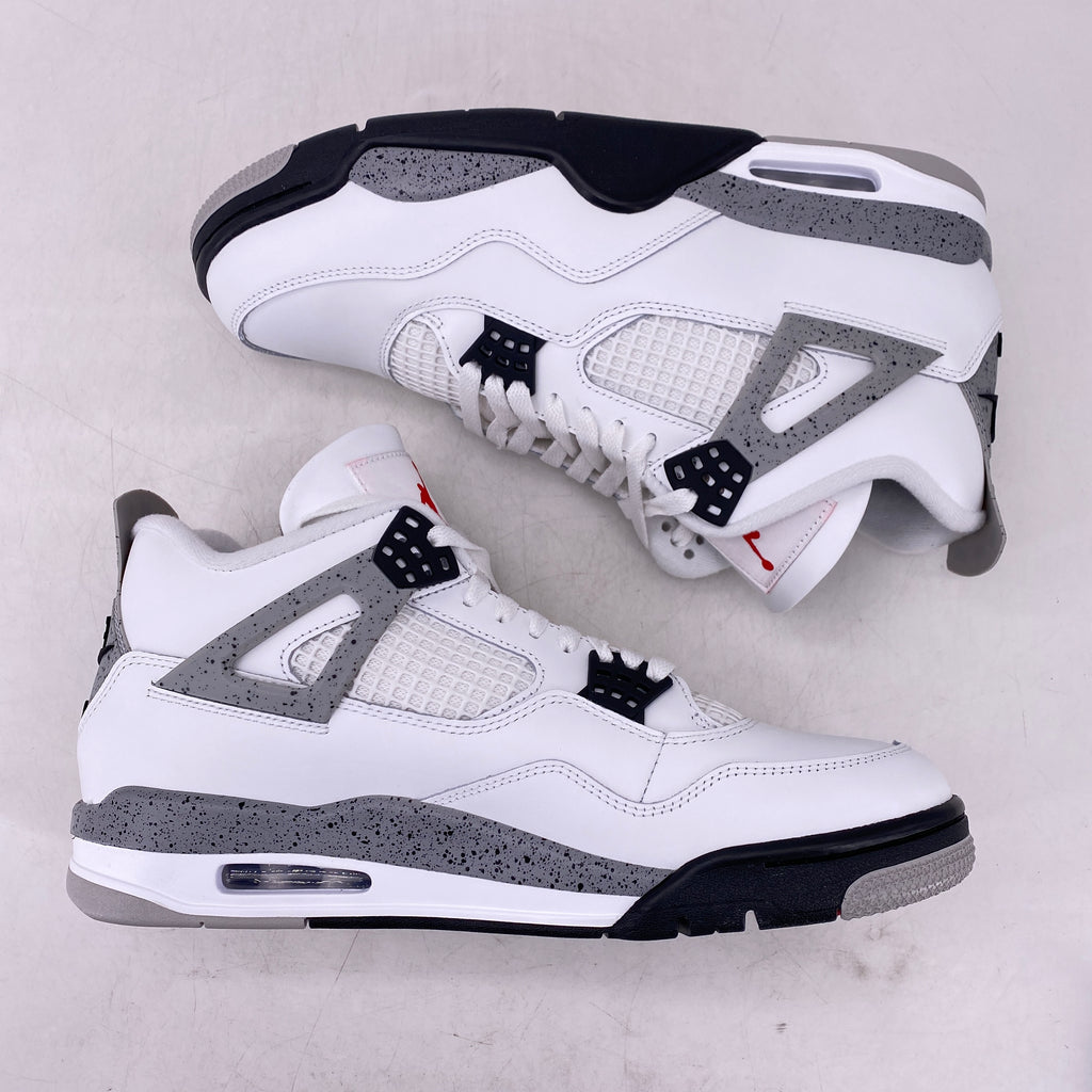 Air Jordan 4 Retro "White Cement" 2025 New Size 11