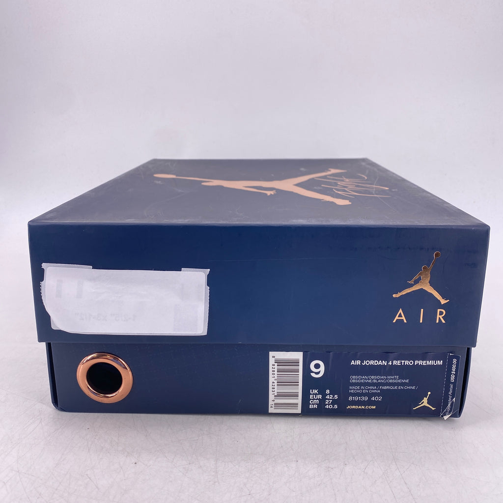 Air Jordan 4 Retro "Obsidian" 2016 New Size 9