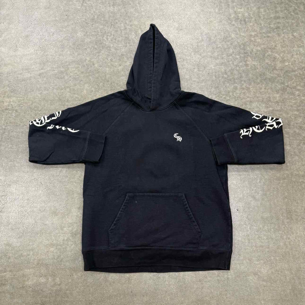 Chrome Hearts Hoodie "SLO RIDE" Black Used Size XL