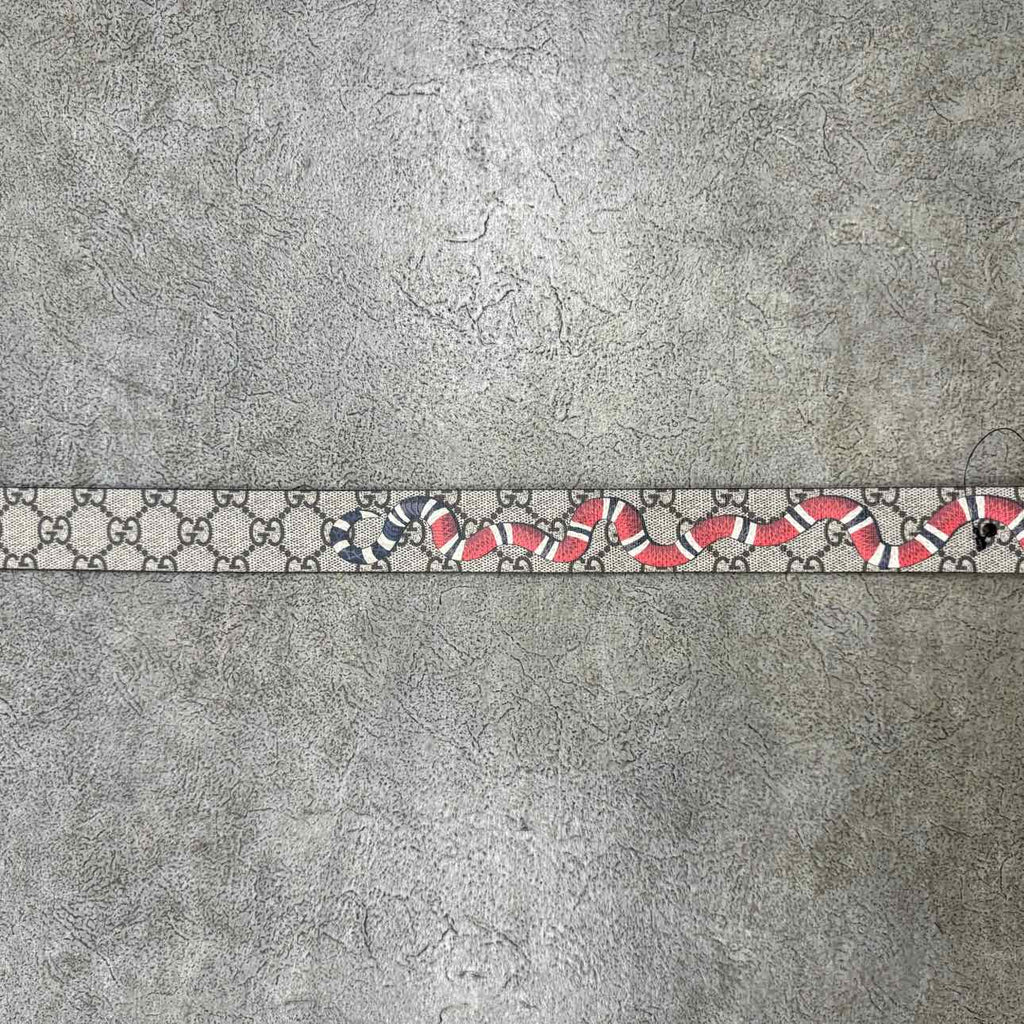 Gucci (W) Belt "SNAKE" New Brown Size 28