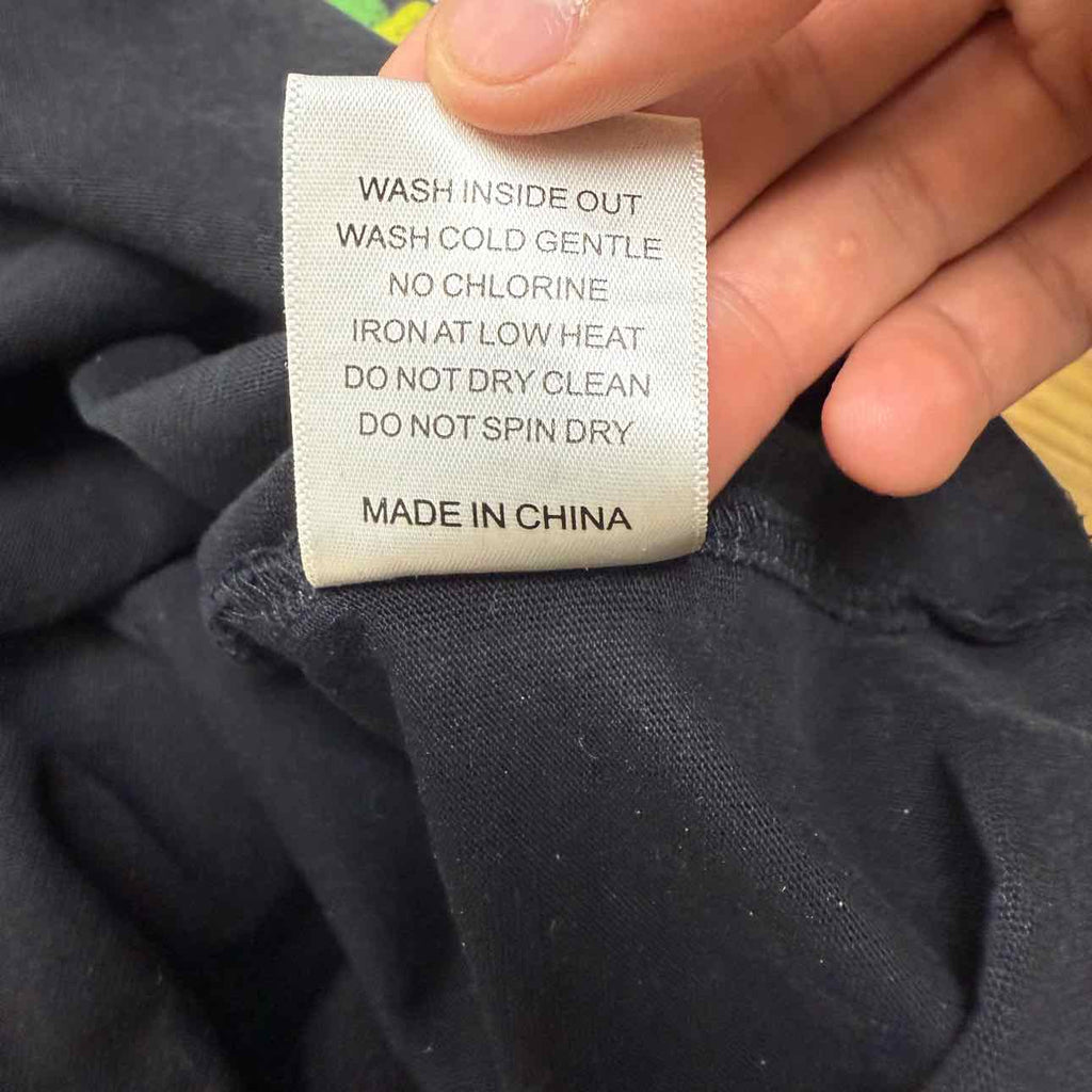 Vale T-Shirt "TARGET LOGO" Black Used Size L