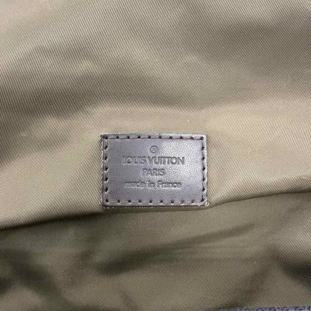 Louis Vuitton Messenger Bag "DAMIER GEANT" Used Black