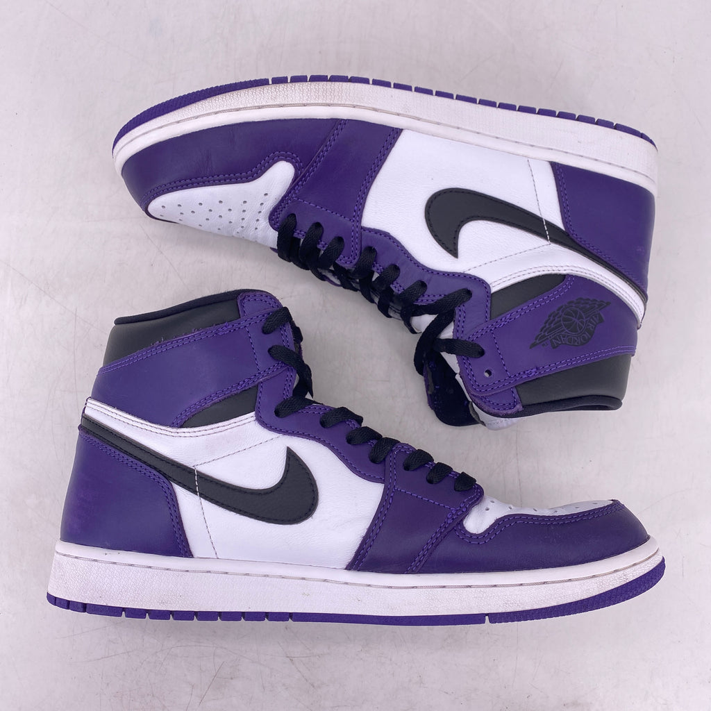 Air Jordan 1 Retro High OG "Court Purple 2.0" 2020 Used Size 11