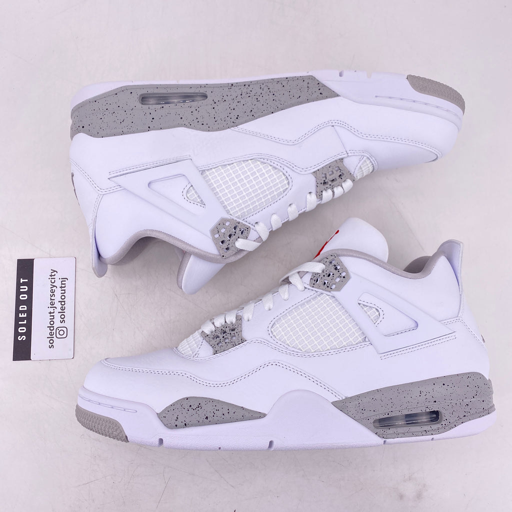 Air Jordan 4 Retro "White Oreo" 2021 New Size 13