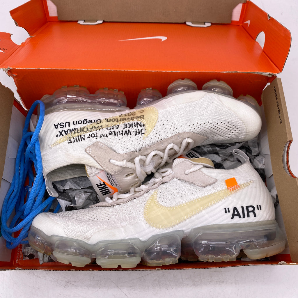 Nike Air Vapormax "Ow White" 2018 Used Size 9.5