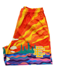 Eric Emanuel Shorts "NYC SUNSET" Orange Used Size XL