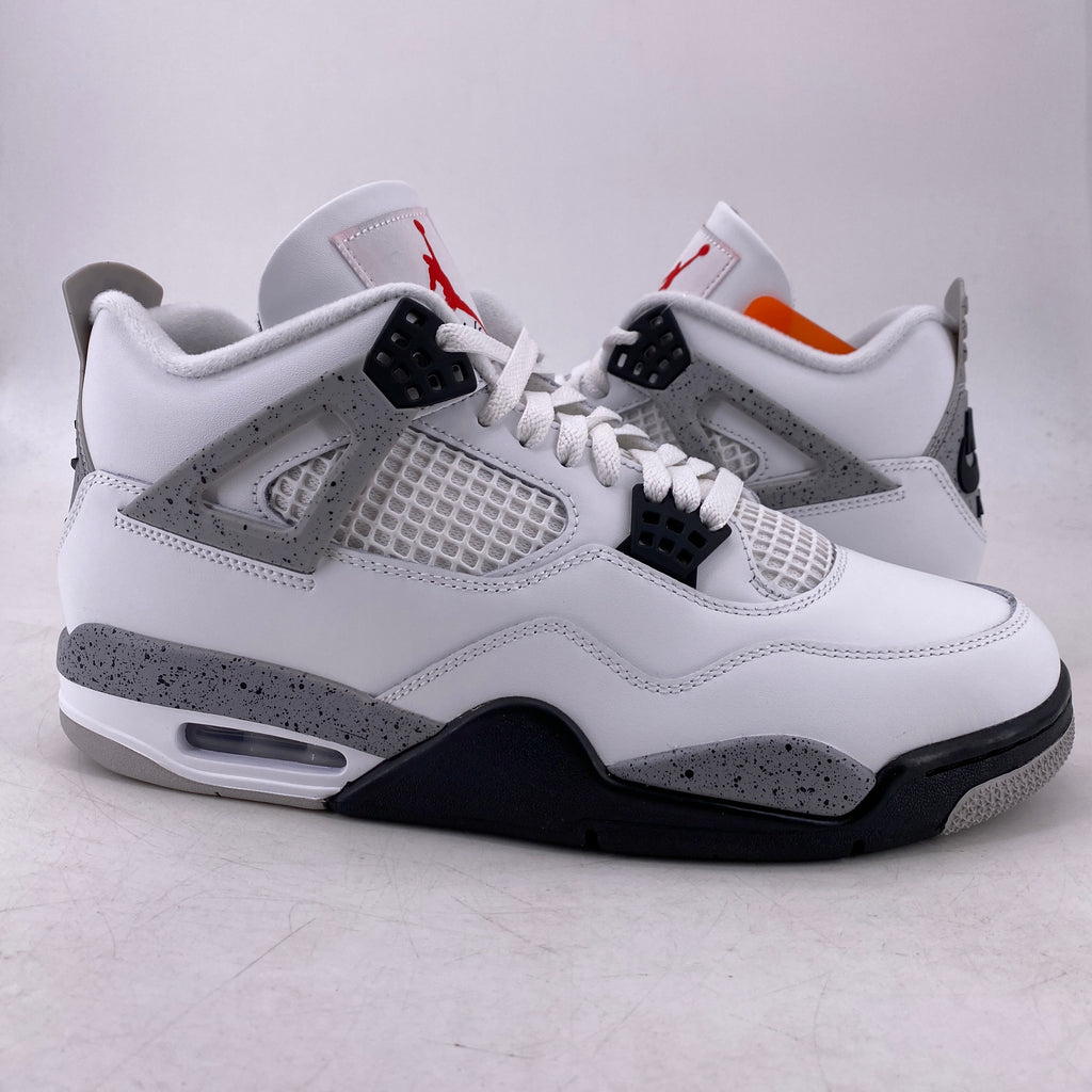 Air Jordan 4 Retro "White Cement" 2025 New Size 10.5