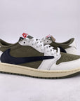 Air Jordan 1 Low OG SP "Travis Scott Medium Olive" 2024 New Size 9.5