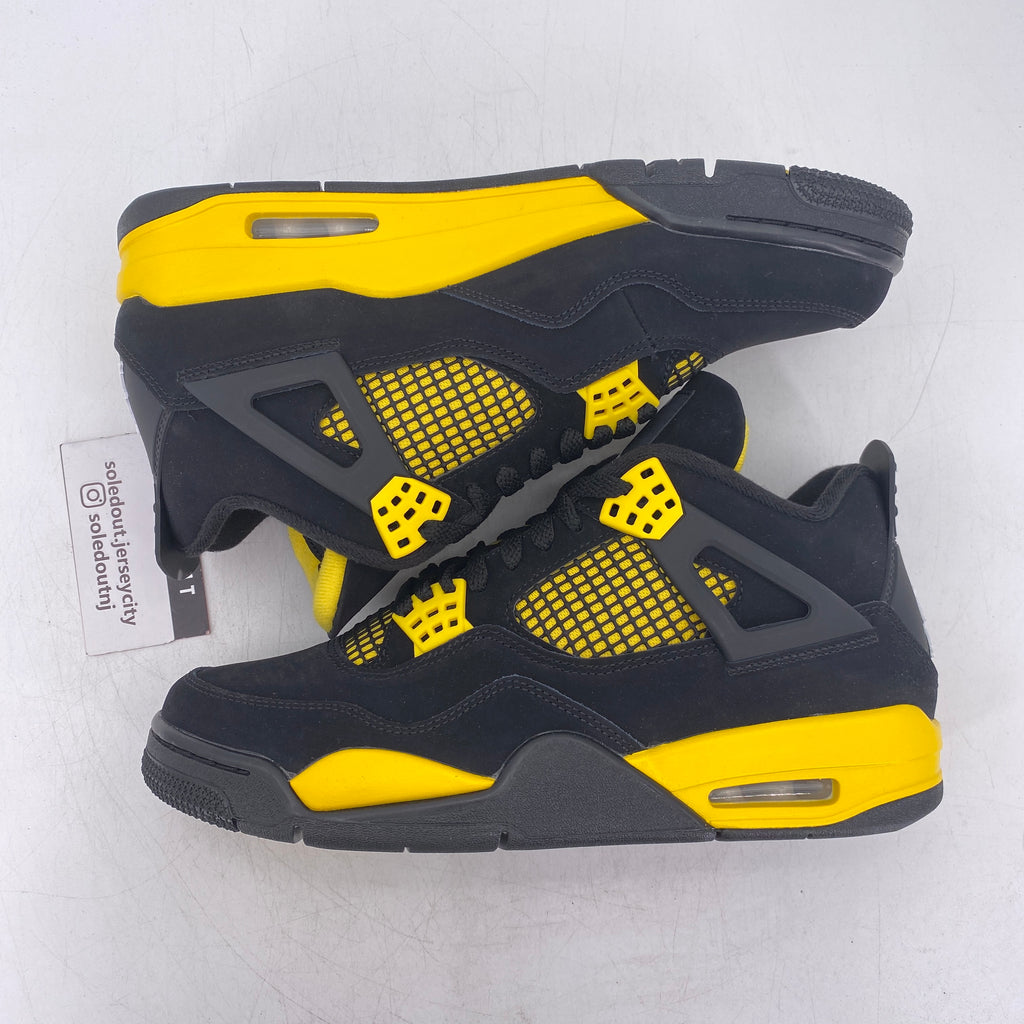 Air Jordan 4 Retro "Thunder" 2023 New Size 9.5