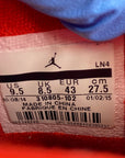 Air Jordan 10 Retro "Double Nickel" 2015 Used Size 9.5