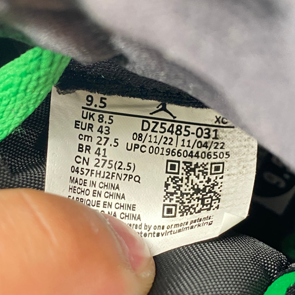 Air Jordan 1 Retro High OG "Lucky Green" 2023 New Size 9.5