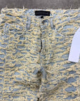 WHO DECIDES WAR Jeans "THREADED" Blue New Size 32