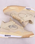 Air Jordan (W) 4 Retro "Ow Sail" 2020 Used Size 11W