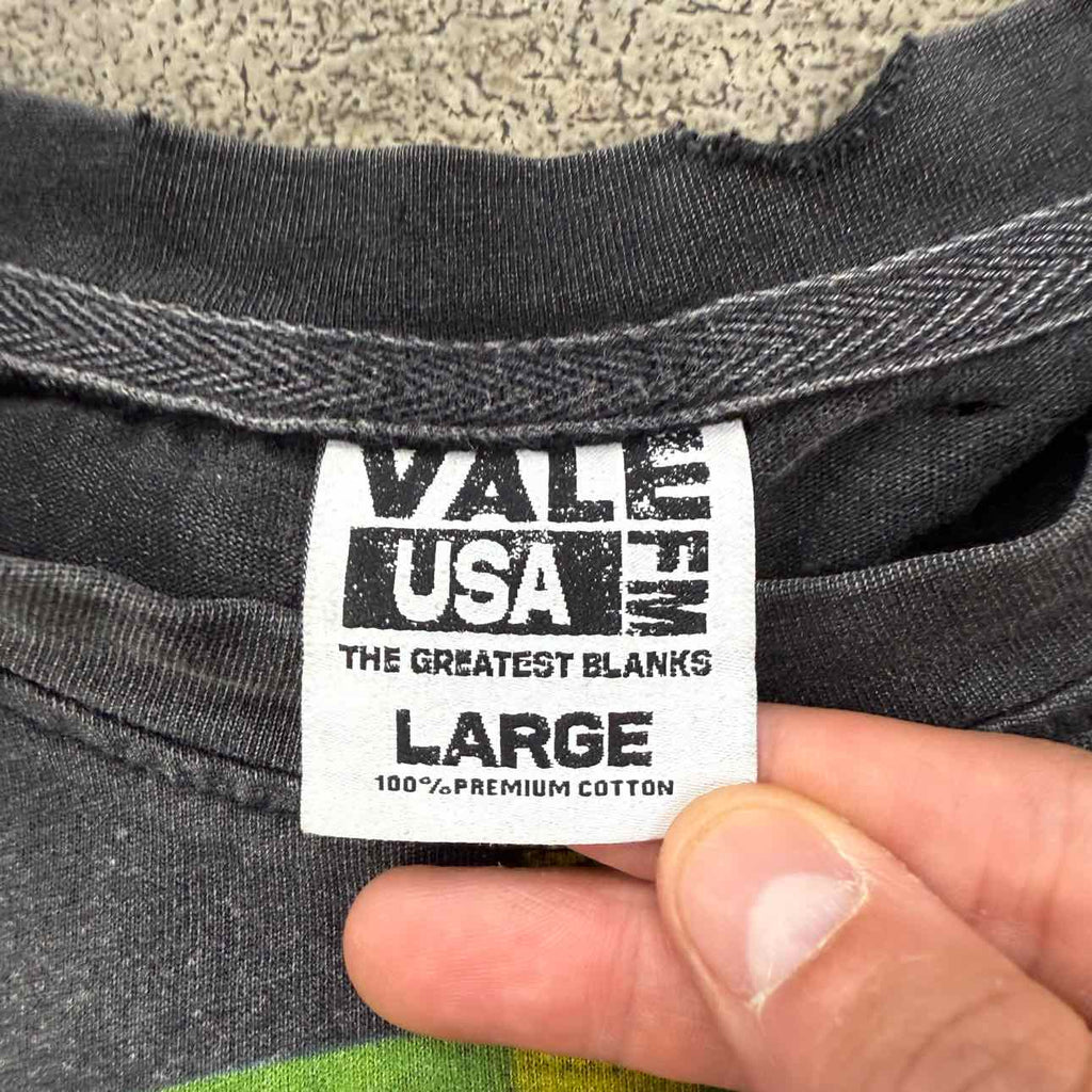 Vale T-Shirt "TARGET LOGO" Black Used Size L