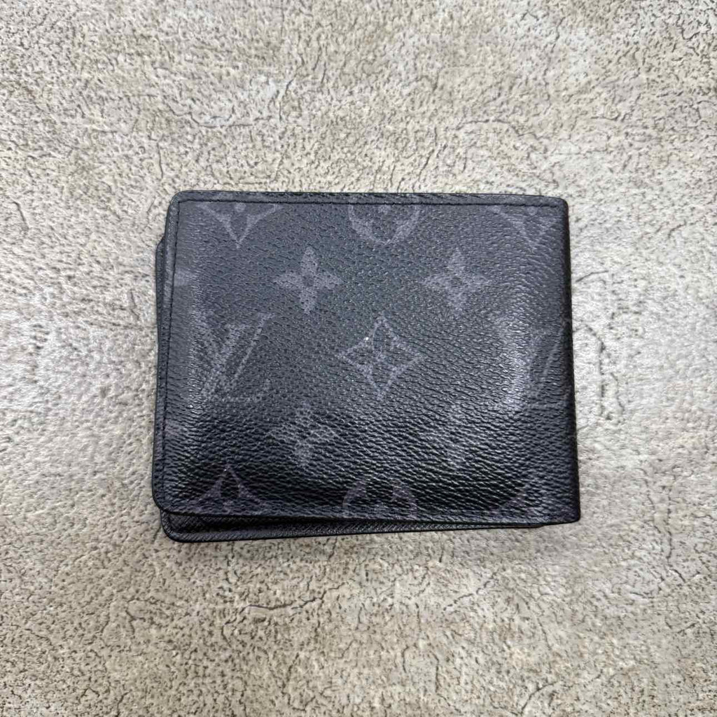Louis Vuitton Wallet "SLENDER" Used Black Size OS