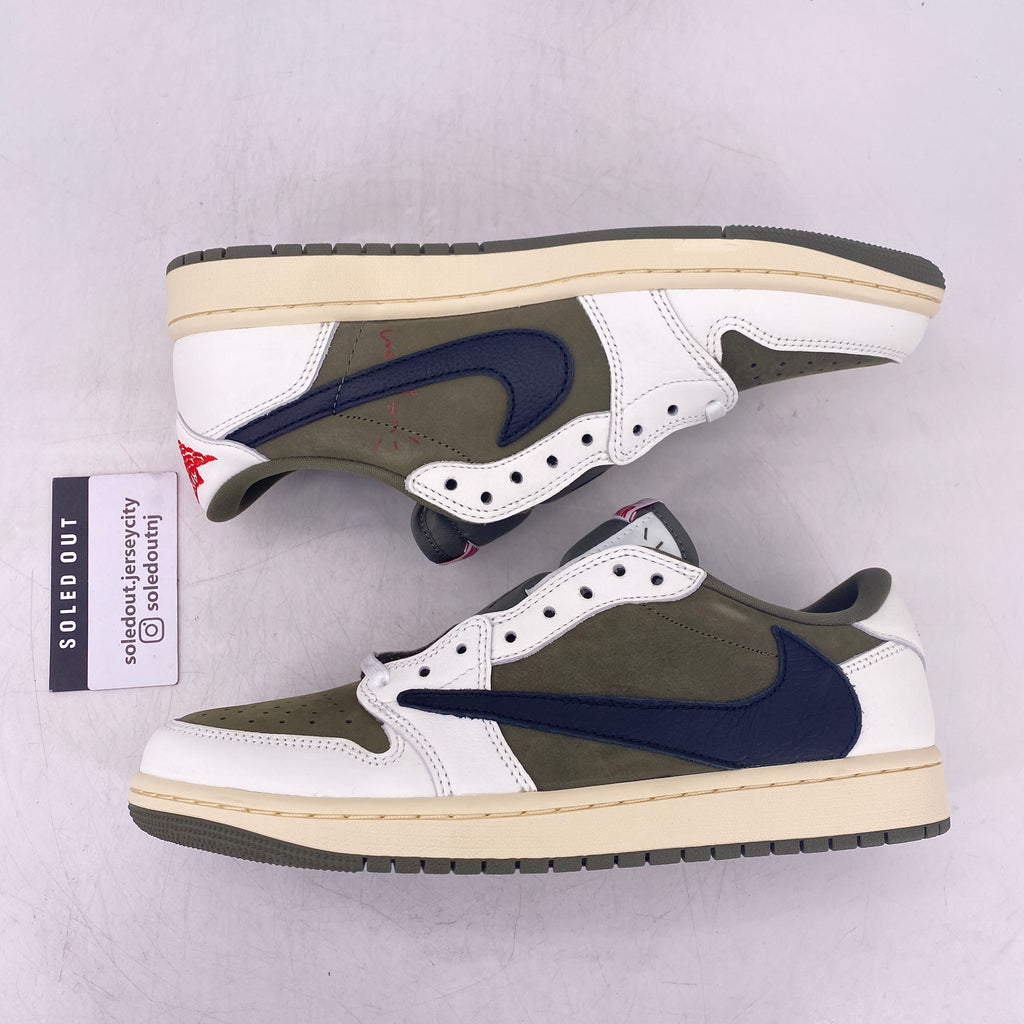Air Jordan 1 Retro Low "Travis Scott Medium Olive" 2024 New Size 9.5