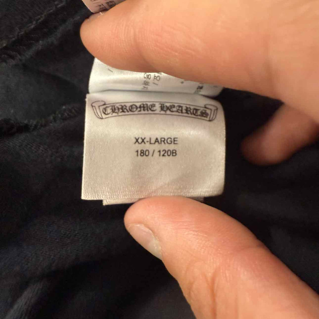 Chrome Hearts Long Sleeve "ARC LOGO" Black Used Size 2XL
