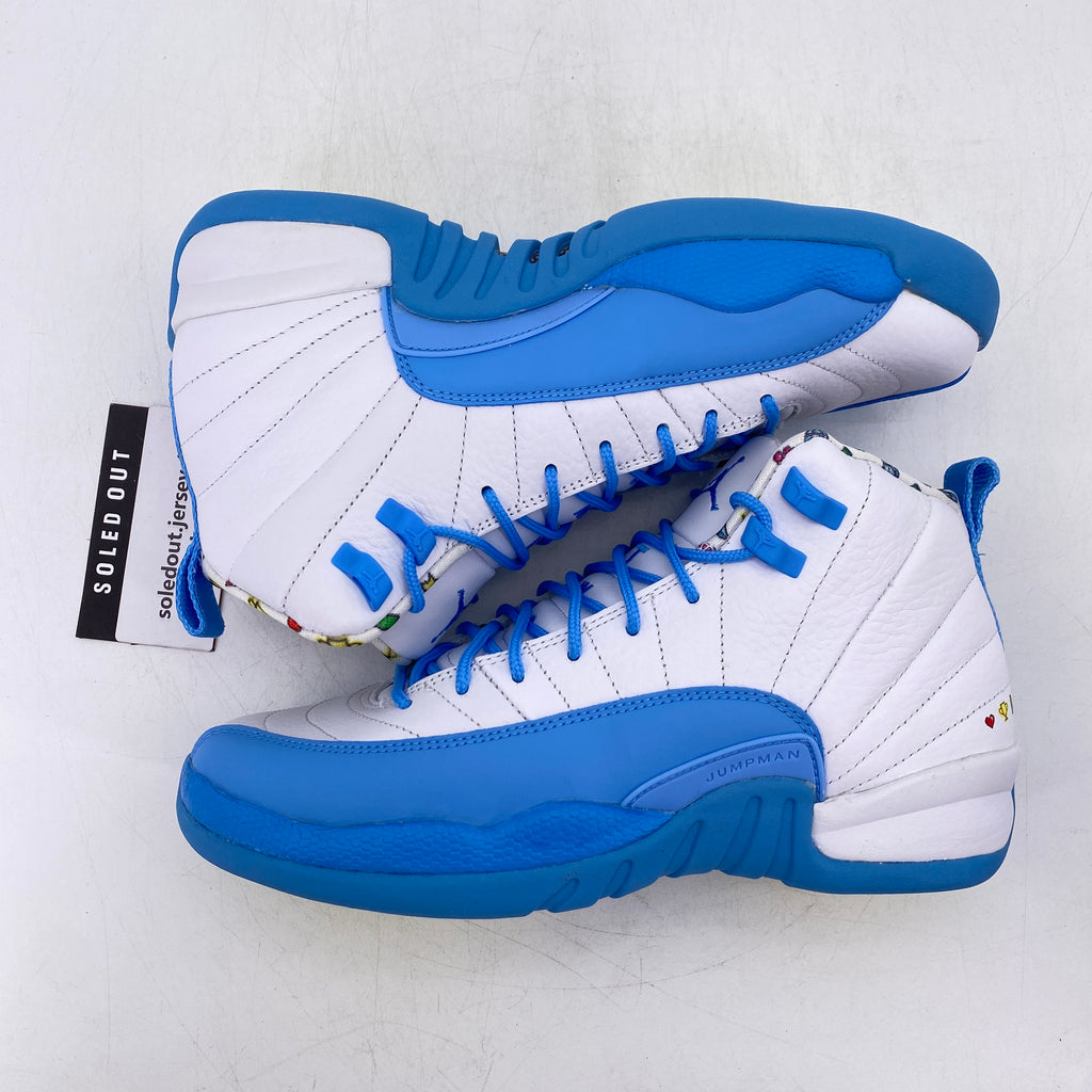 Air Jordan (GS) 12 Retro "Emoji" 2022 New Size 7Y