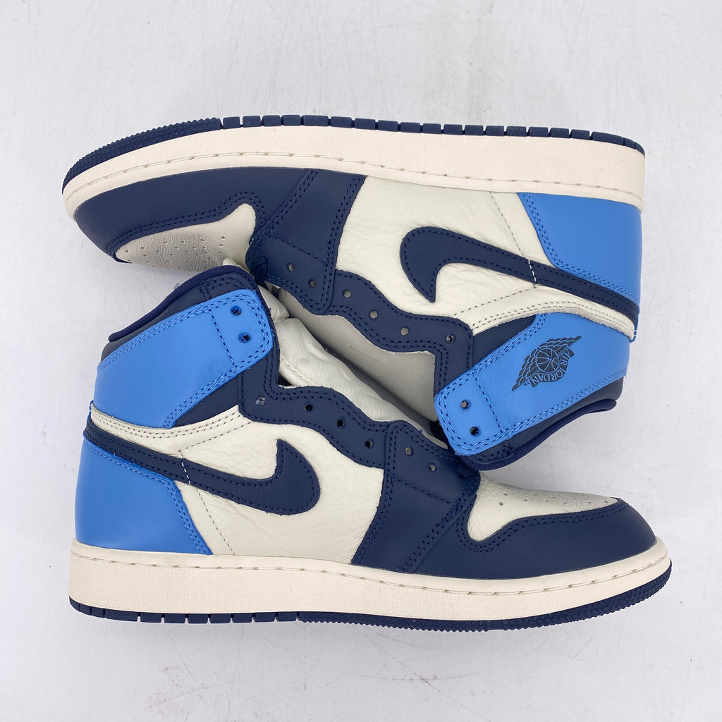 Air Jordan (GS) 1 Retro High OG "Unc Obsidian" 2019 New Size 7Y