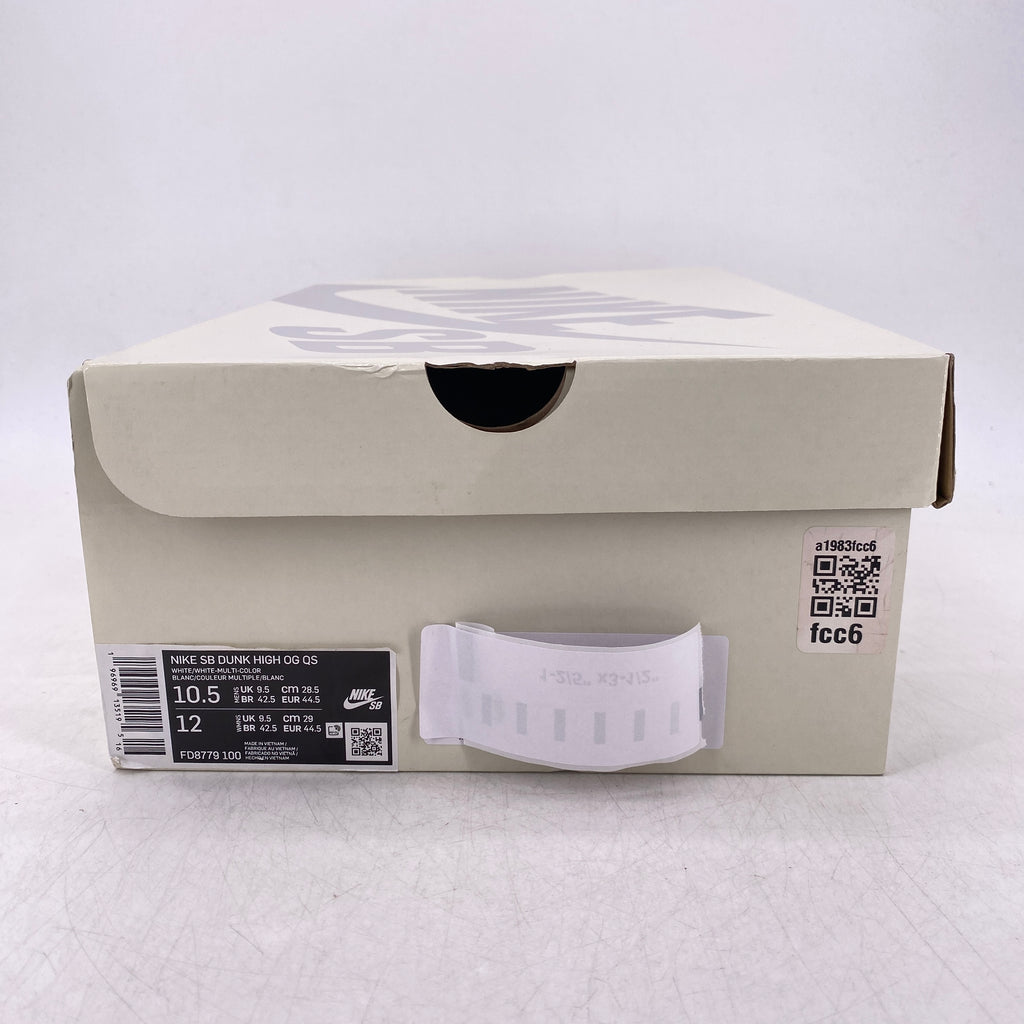 Nike SB Dunk High "Supreme Rammellzee" 2023 New Size 10.5