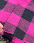 Palm Angels Button Up "PLAID" Pink Used Size 48