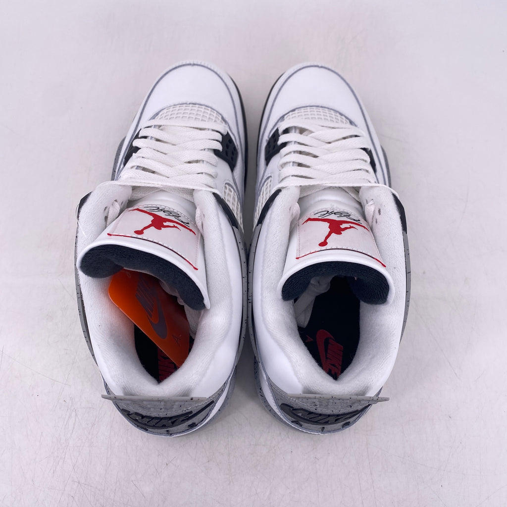 Air Jordan 4 Retro "White Cement" 2025 New Size 10