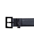 YSL Belt "BLACK BUCKLE" Used Black Size 80CM