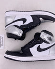 Air Jordan (W) 1 Retro High OG "Silver Toe" 2021 New Size 11W