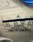 Air Jordan 4 Retro "White Cement" 2016 Used Size 9.5