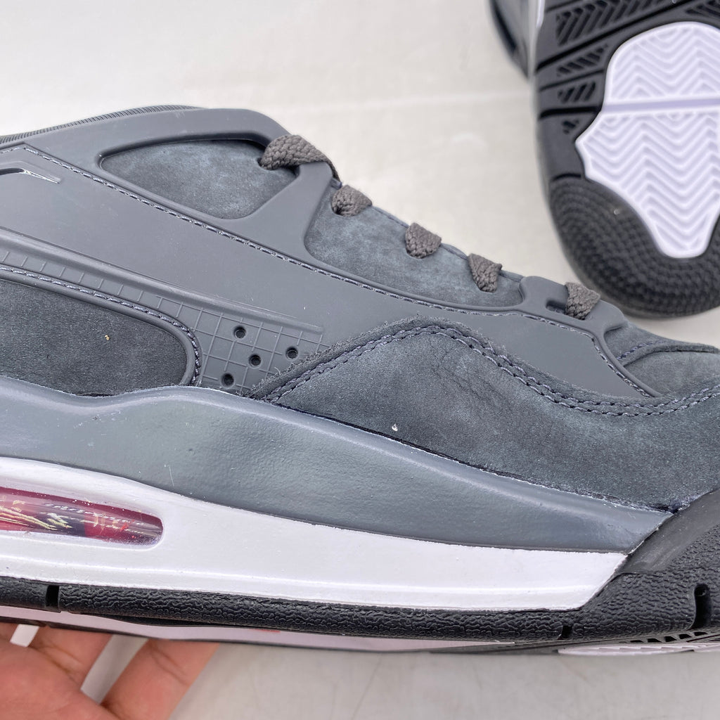 Air Jordan (GS) 4 RM SP "Nigel Sylvester Driveway Grey" 2024 New Size 7Y