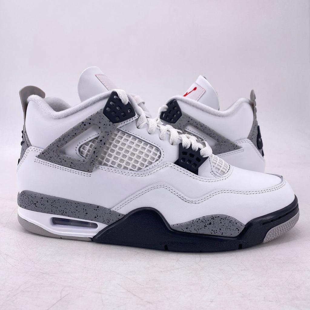 Air Jordan 4 Retro "White Cement" 2025 New Size 8