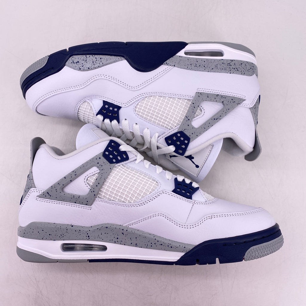 Air Jordan 4 Retro "Midnight Navy" 2022 New Size 10.5