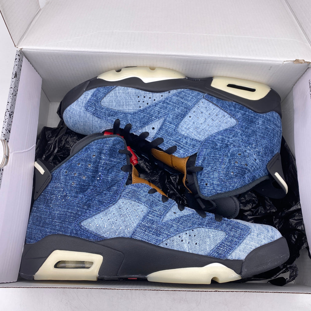 Air Jordan 6 Retro "Washed Denim" 2019 New (Cond) Size 9.5