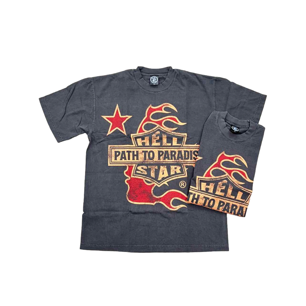 Hellstar T-Shirt "BIKER TOUR" Black New Size XL