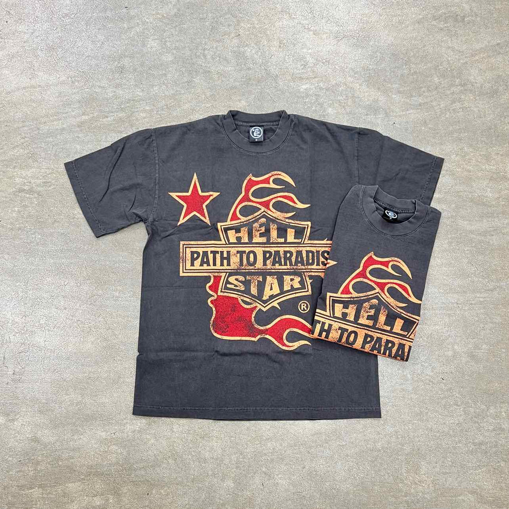 Hellstar T-Shirt "BIKER TOUR" Black New Size XL