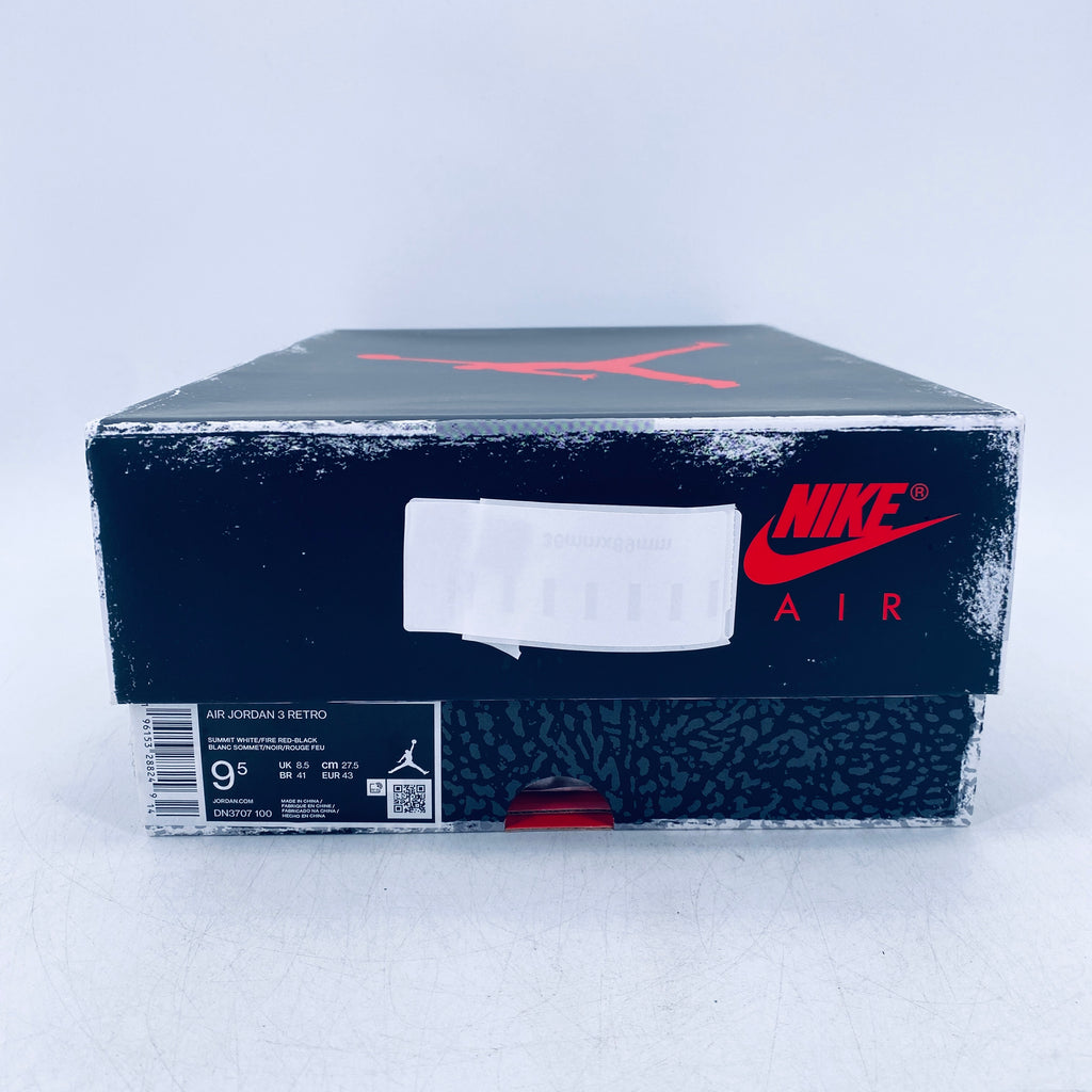 Air Jordan 3 Retro "White Cement Reimagined" 2023 New Size 9.5