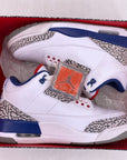 Air Jordan 3 Retro "True Blue" 2016 Used Size 9