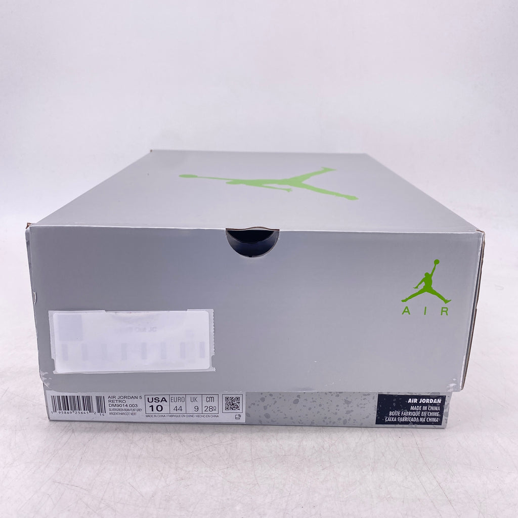 Air Jordan 5 Premier "Green Bean" 2022 New Size 10