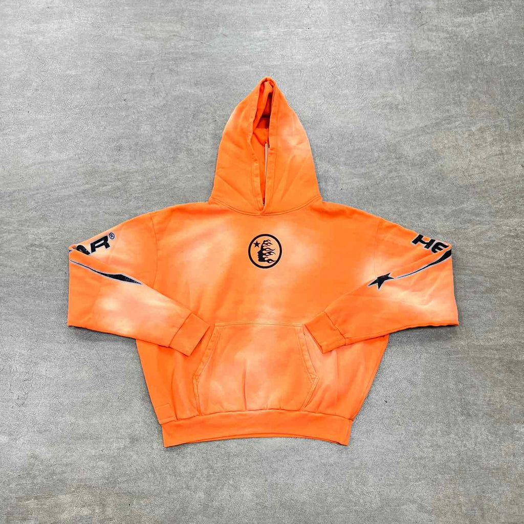 Hellstar Hoodie "FIRE ORANGE" Orange New Size L