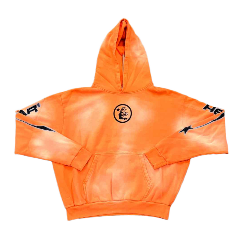 Hellstar Hoodie "FIRE ORANGE" Orange New Size L