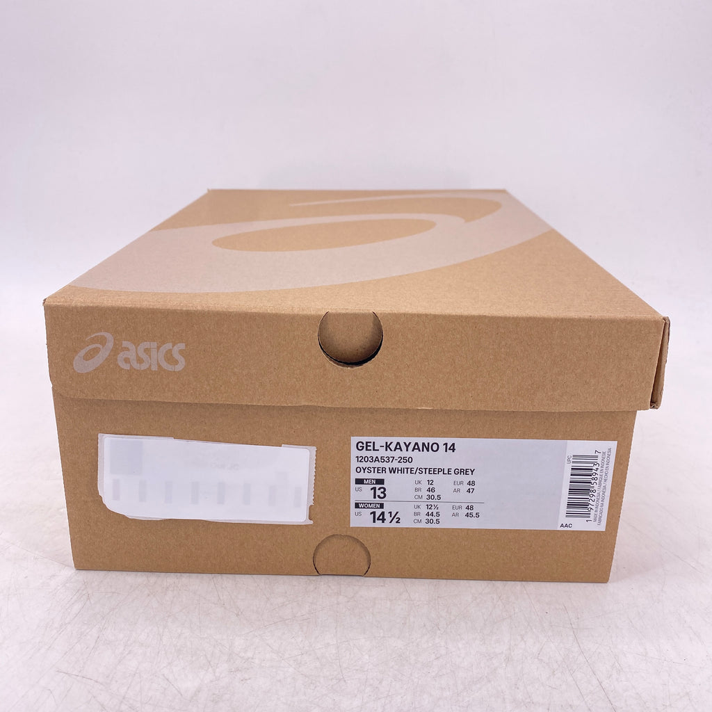 Asics Gel-Kayano 14 "Oyster White Steeple Grey" 2024 New Size 13