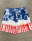 Eric Emanuel Shorts "FOURTH OF JULY" Red Used Size XL