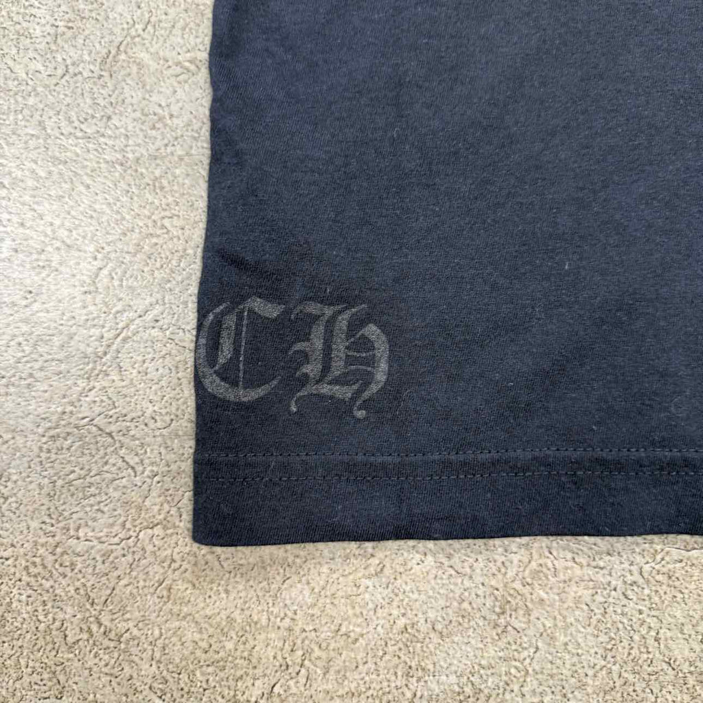 Chrome Hearts T-Shirt "MULTI LOGO" Black Used Size 2XL