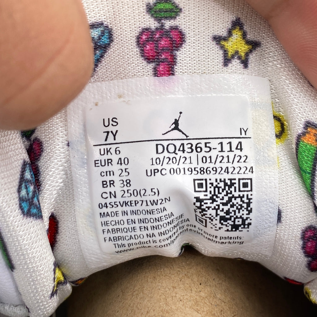 Air Jordan (GS) 12 Retro "Emoji" 2022 New Size 7Y