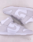 Nike Dunk High "Retro White Vast Grey" 2021 New Size 9.5