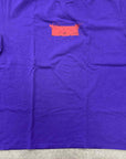 Supreme T-Shirt "RALPH STEADMAN BOX LOGO" Purple Used Size XL