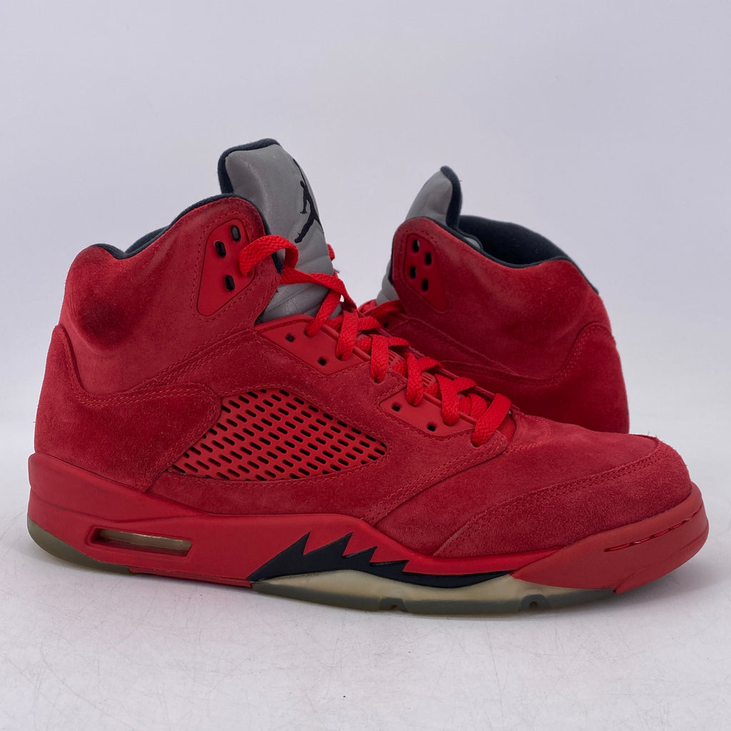 Air Jordan 5 Retro "Red Suede" 2017 Used Size 10.5