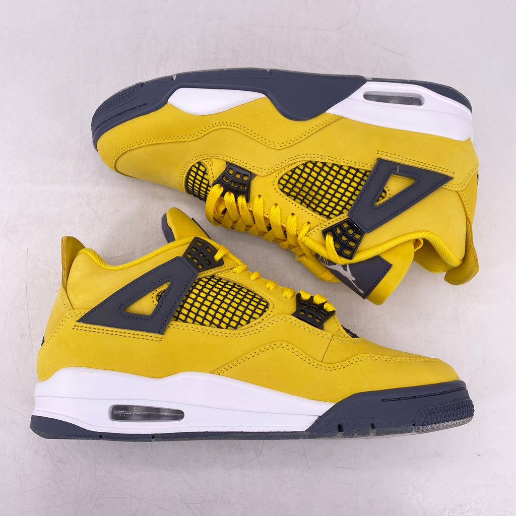 Air Jordan 4 Retro "Lightning" 2021 New Size 9.5